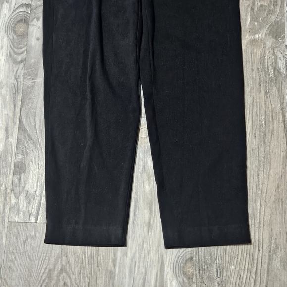 LL Bean faux suade style pants side zip size 8 regular - Picture 4 of 14